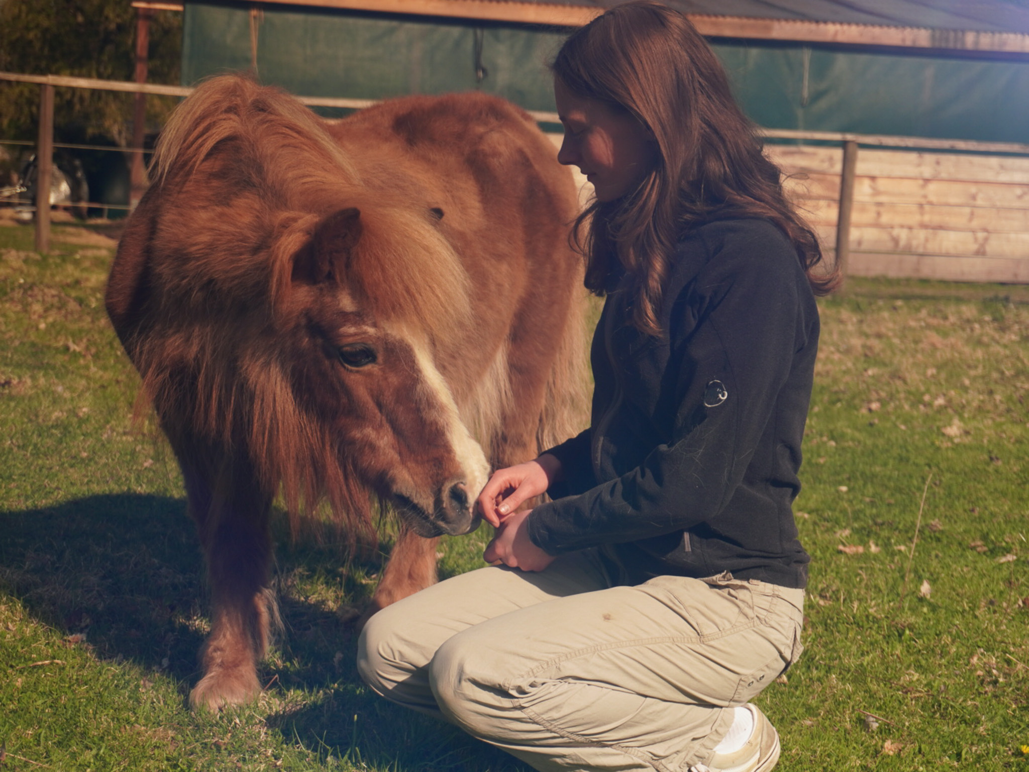 Greta mit Max